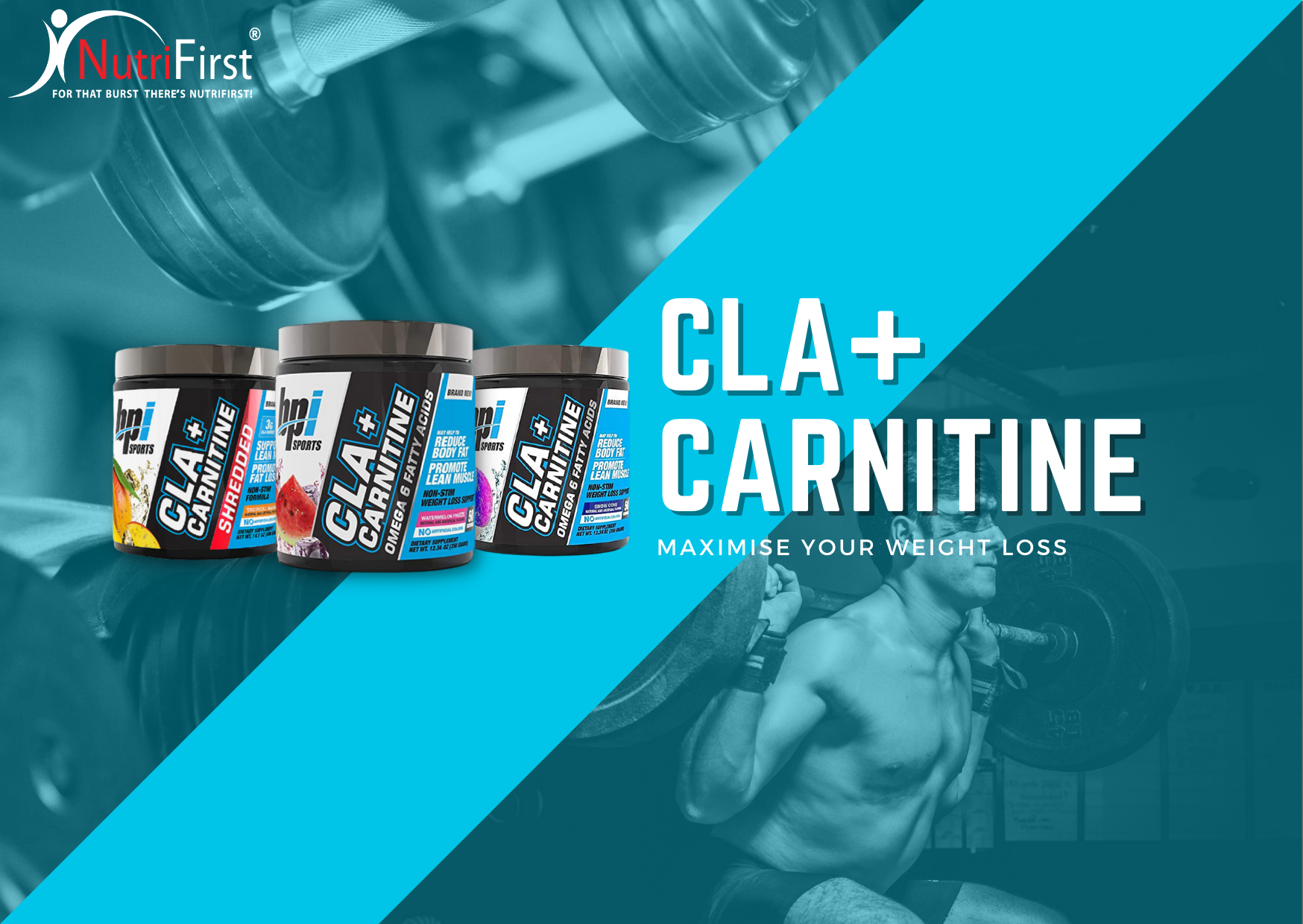 Maximise your weight loss with CLA + Carnitine