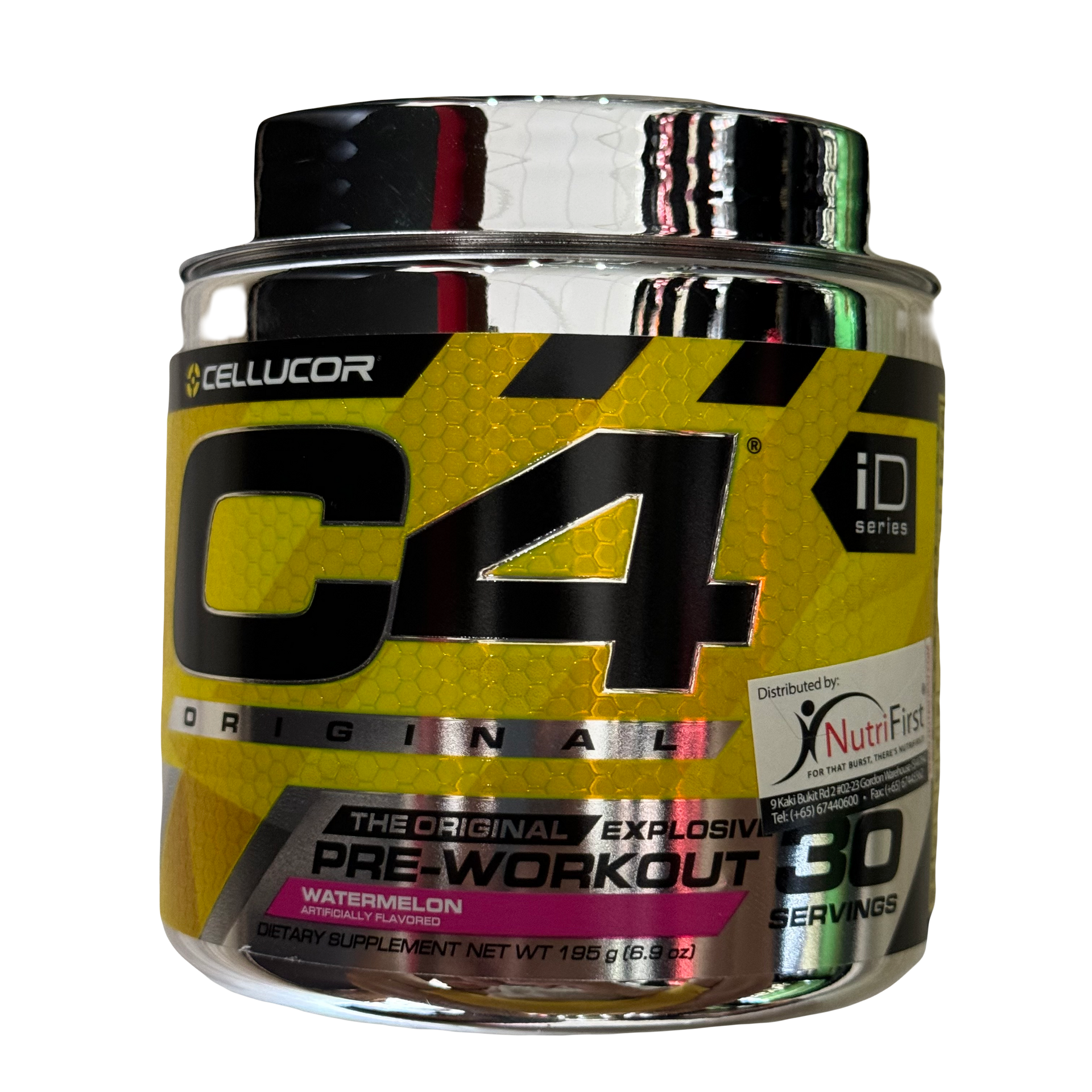 Cellucor C4 PRE-WORKOUT (195g) 30 Servings Watermelon EXP Nov 2026 - NutriFirst Pte Ltd