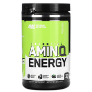 Optimum Nutrition Essential AmiN.O. Energy (270 Grams) 30 Servings Green Apple EXP Feb 2025 - NutriFirst Pte Ltd