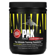 Animal Animal Pak Powder The Ultimate Training Foundation Cherry Bomb 15.1 oz (429 g) Exp May 2025 - NutriFirst Pte Ltd