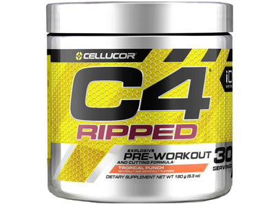 Cellucor C4® Original C4 Ripped Tropical Punch (30 servings) EXP Mar 2027