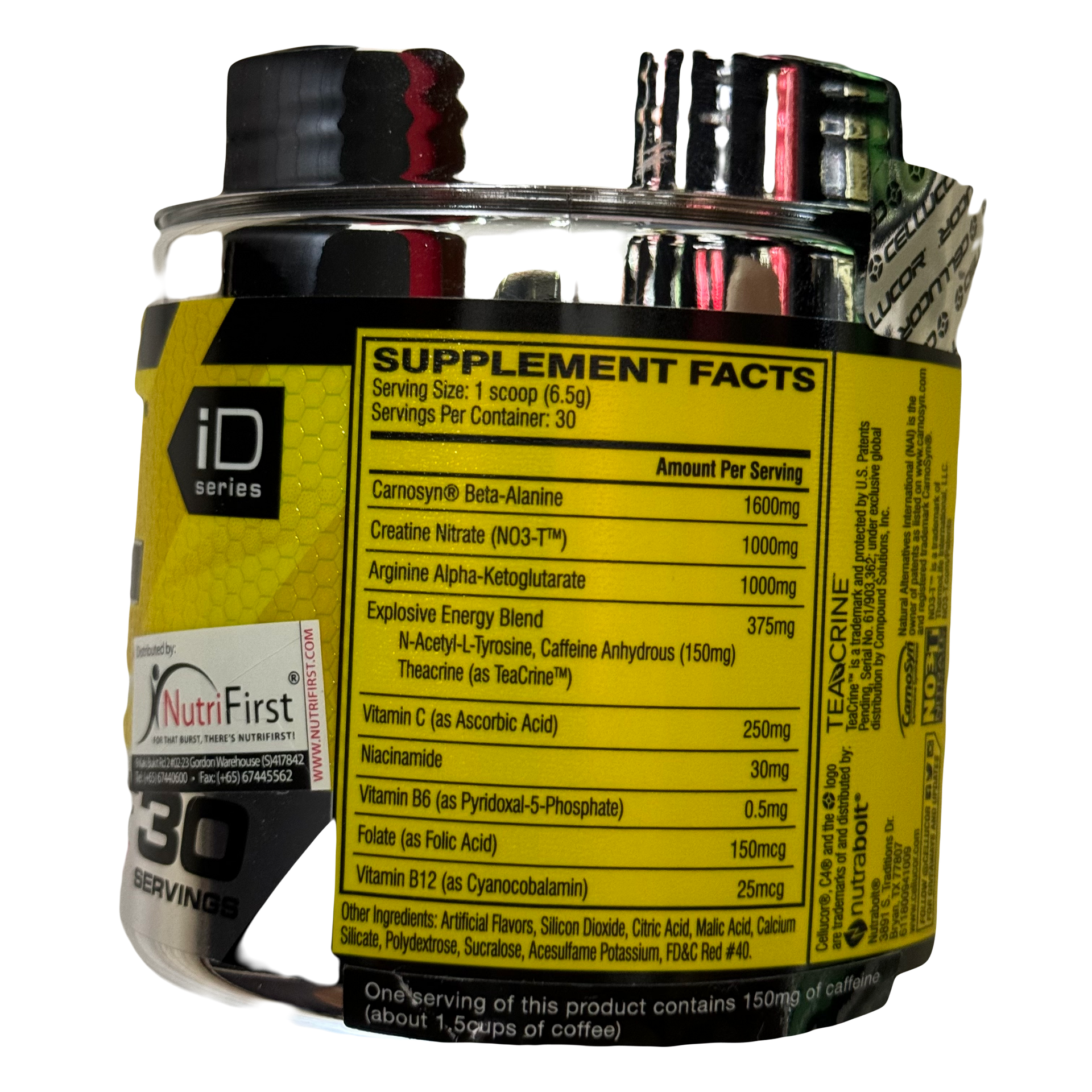 Cellucor C4 PRE-WORKOUT (195g) 30 Servings Watermelon EXP Nov 2026 - NutriFirst Pte Ltd