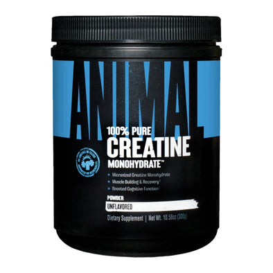 Animal Micronized Creatine Monohydrate Powder Unflavored 1.1 lb (300 g) EXP May 2026