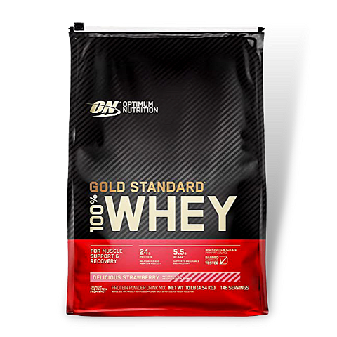 Optimum Nutrition ON 100% Whey Protein Gold Standard (10 Lbs) - NutriFirst Pte Ltd