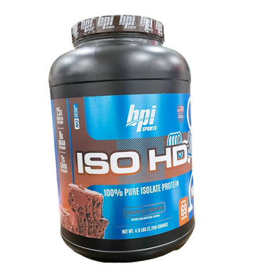 BPI Sports Iso-HD (4.9 Lbs) Chocolate Brownie Exp May 2026