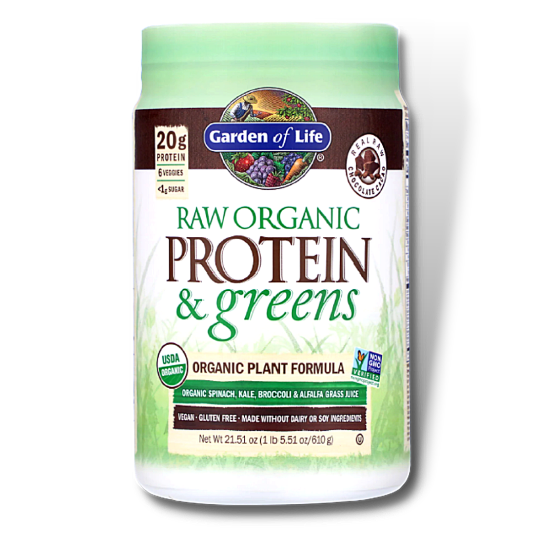 Garden of Life RAW Protein & Greens Organic Plant Formula - NutriFirst Pte Ltd