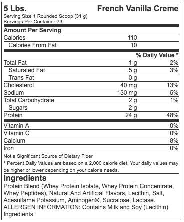 Optimum Nutrition 100% Whey Protein Gold Standard (5 Lbs) - NutriFirst Pte Ltd