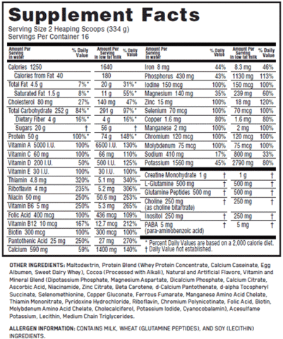 Optimum Nutrition Serious Mass (12 Lbs) - NutriFirst Pte Ltd