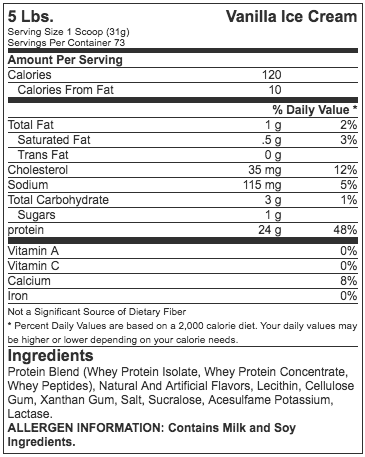 Optimum Nutrition 100% Whey Protein Gold Standard (5 Lbs) - NutriFirst Pte Ltd