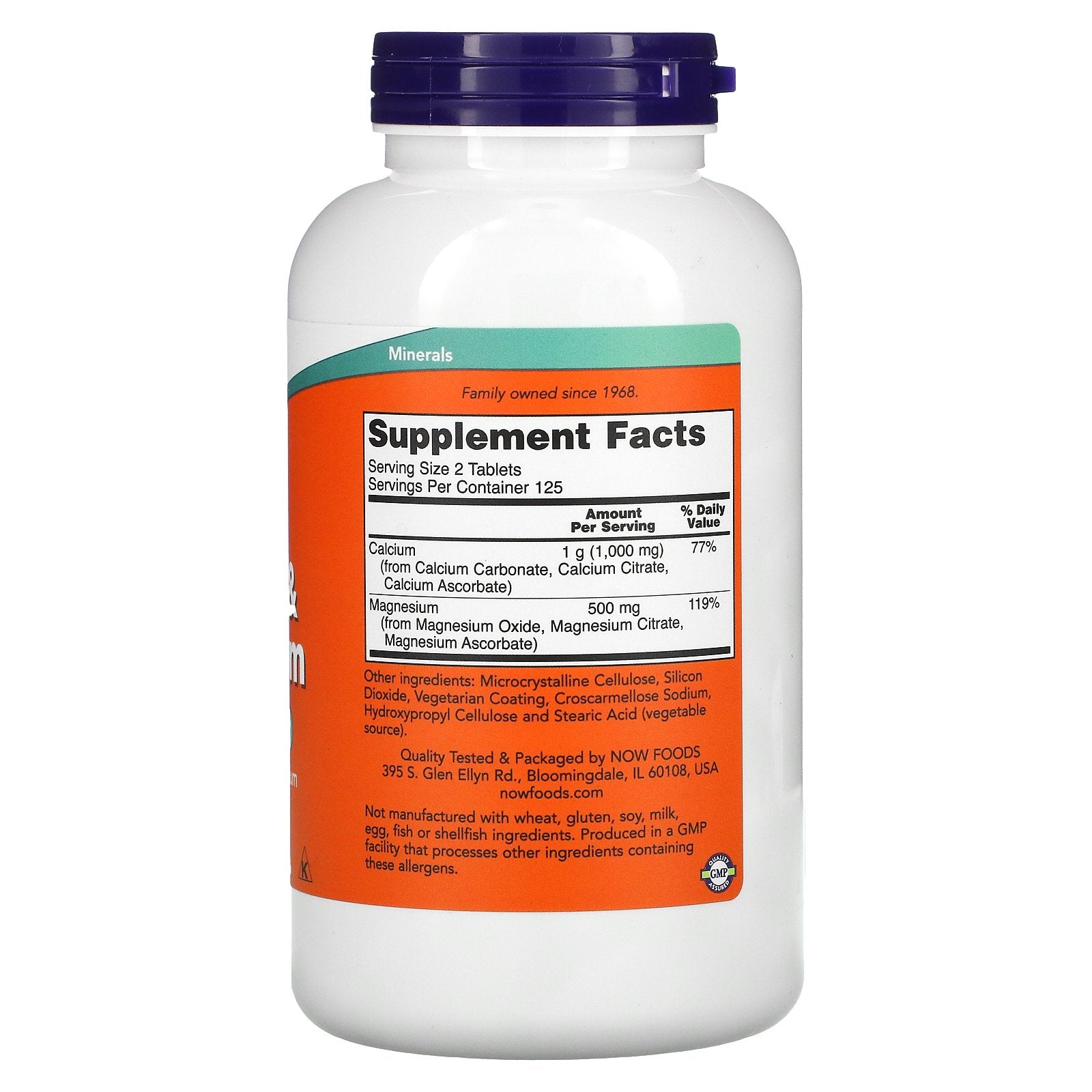 Now Foods Calcium & Magnesium (250 Tabs) - NutriFirst Pte Ltd