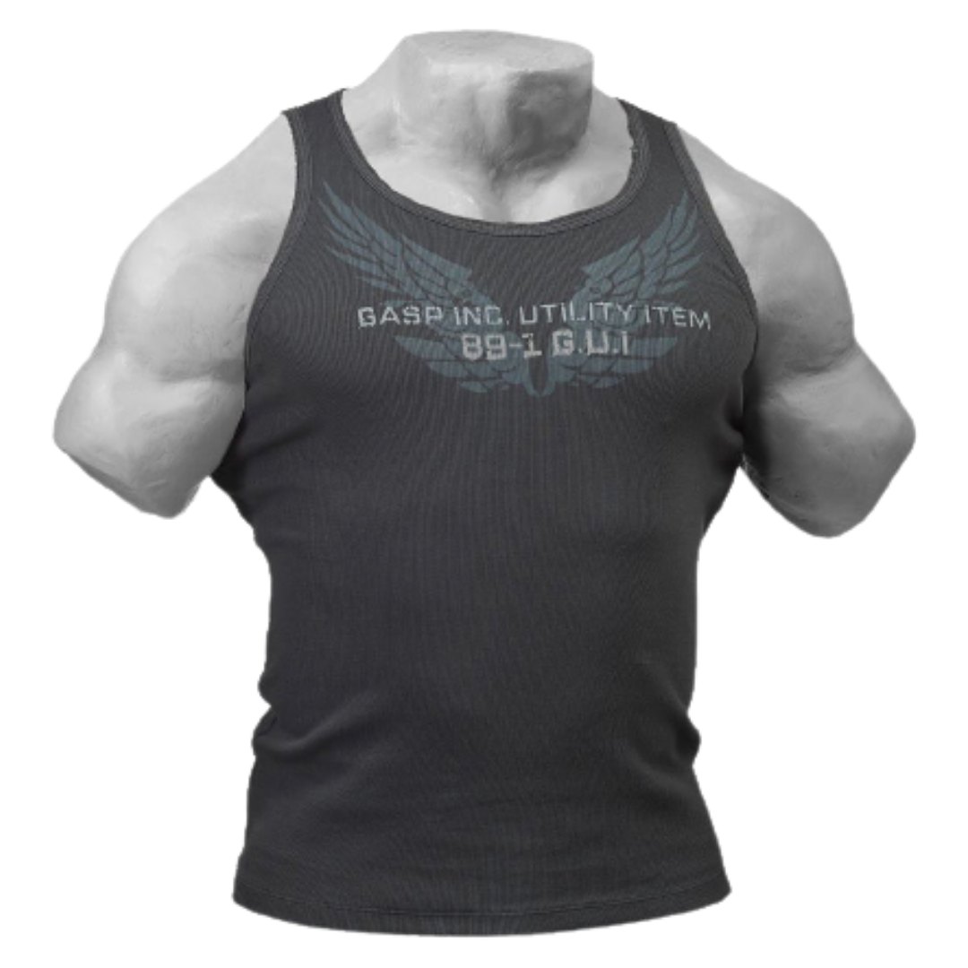 GASP Worn Out Rib Tank - NutriFirst Pte Ltd