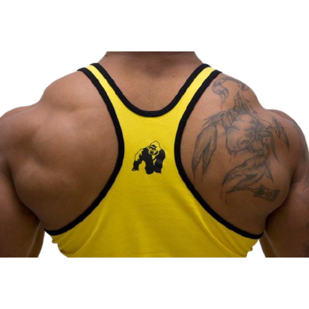 Gorilla Wear Logo Stringer Tank Top - NutriFirst Pte Ltd