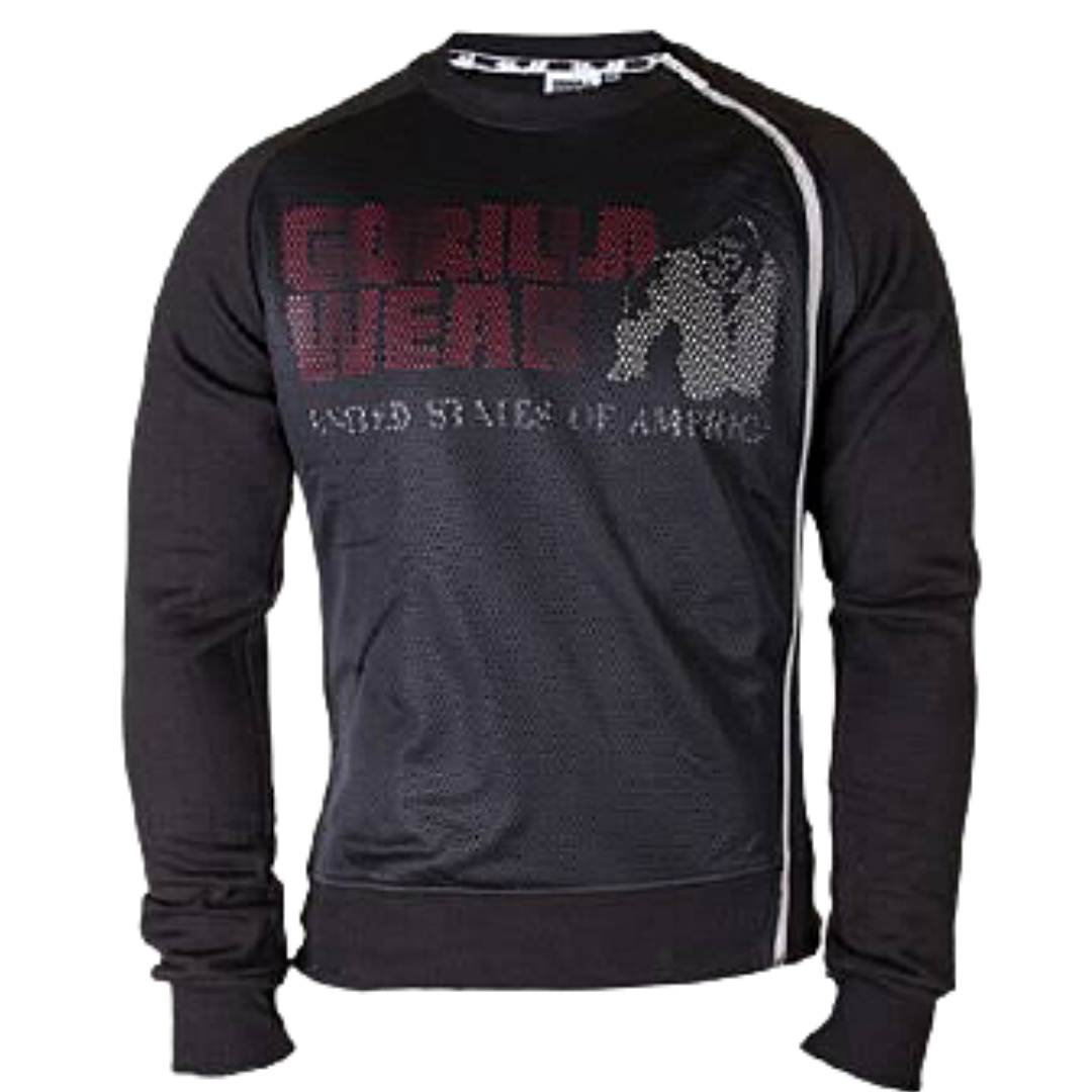 Gorilla Wear Memphis Mesh Sweatshirt - NutriFirst Pte Ltd