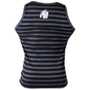 Gorilla Wear Stripe Stretch Tank Top - NutriFirst Pte Ltd