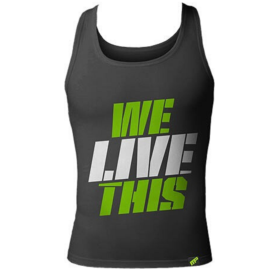 MusclePharm Sportswear We Live This Tank (WLTK) - NutriFirst Pte Ltd