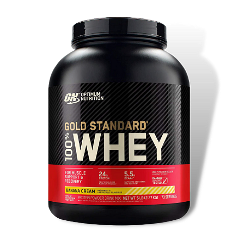 Optimum Nutrition 100% Whey Protein Gold Standard (5 Lbs) - NutriFirst Pte Ltd