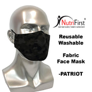 Reusable Washable Fabric Adult Face Mask - NutriFirst Pte Ltd