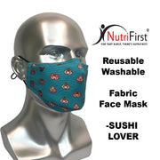 Reusable Washable Fabric Adult Face Mask - NutriFirst Pte Ltd