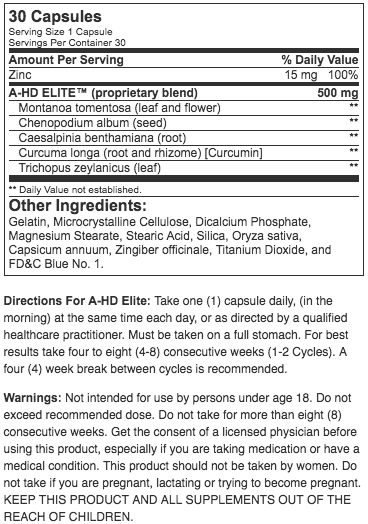 BPI Sports A-HD Elite (30 Capsules) - NutriFirst Pte Ltd