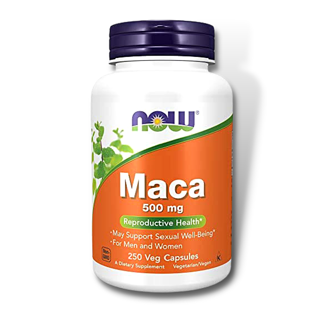 NOW Maca (250 Caps) - NutriFirst Pte Ltd