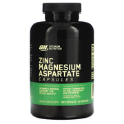 Optimum Nutrition, Zinc Magnesium Aspartate, 180 Capsules EXP 05/24 - NutriFirst Pte Ltd