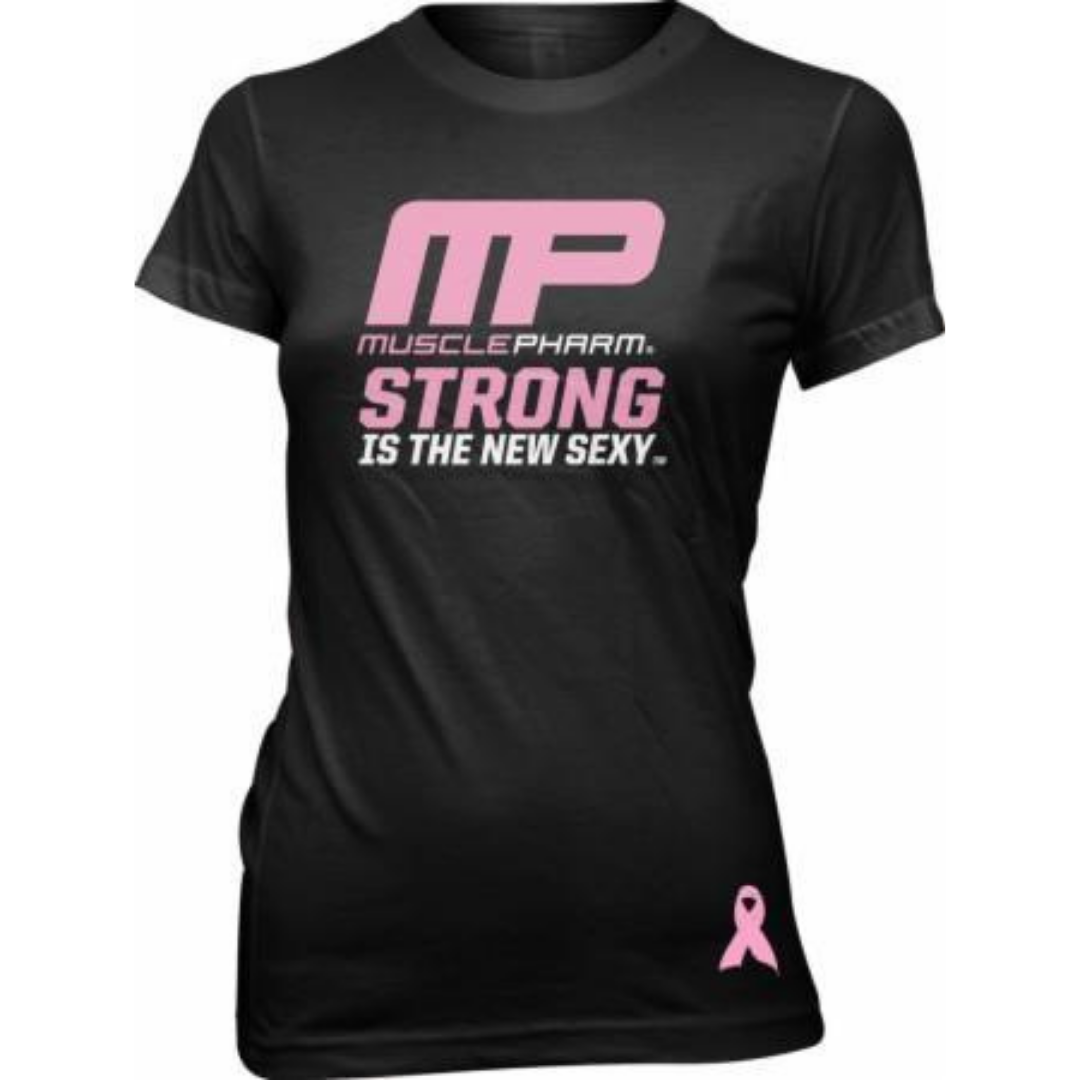 MusclePharm Sportswear Breast Cancer Awareness Tee (BC) - NutriFirst Pte Ltd