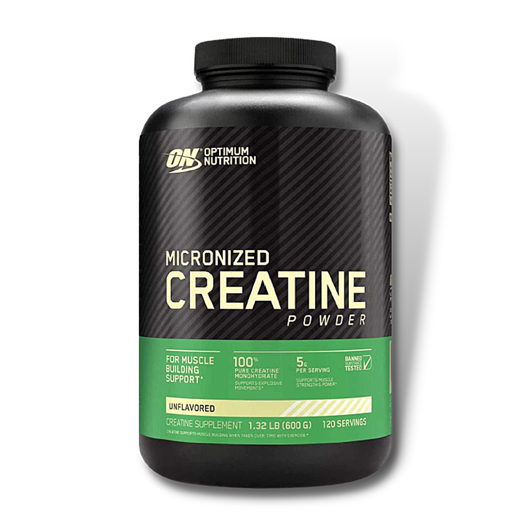 Optimum Nutrition Micronized Creatine Powder 600g - NutriFirst Pte Ltd