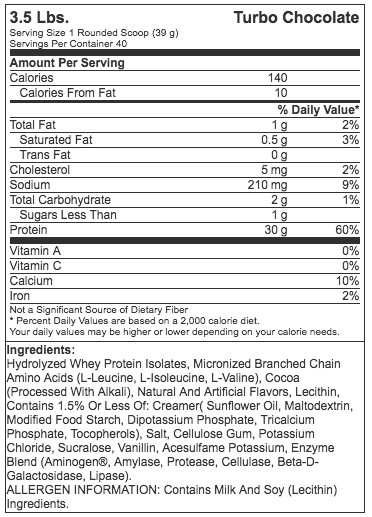 Optimum Nutrition Platinum Hydro Whey (3.5 Lbs) - NutriFirst Pte Ltd